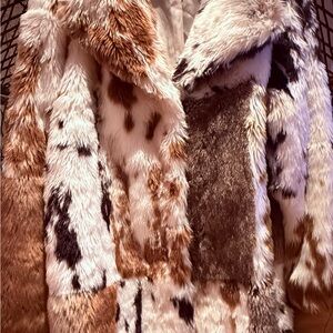 Fabulous Furs Multicolor Teddy Jacket